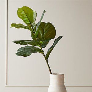 CB2 FAUX FIDDLE LEAF FIG STEM